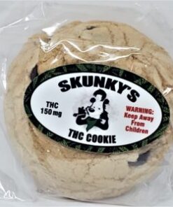 Skunky’s THC Chocolate Chip Cookies -150MG | 400MG