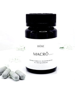 Experience deep renewal with Dose MACRO ENVY – a full-spectrum macrodose blend designed to elevate mood, clarity, and spiritual well-being.